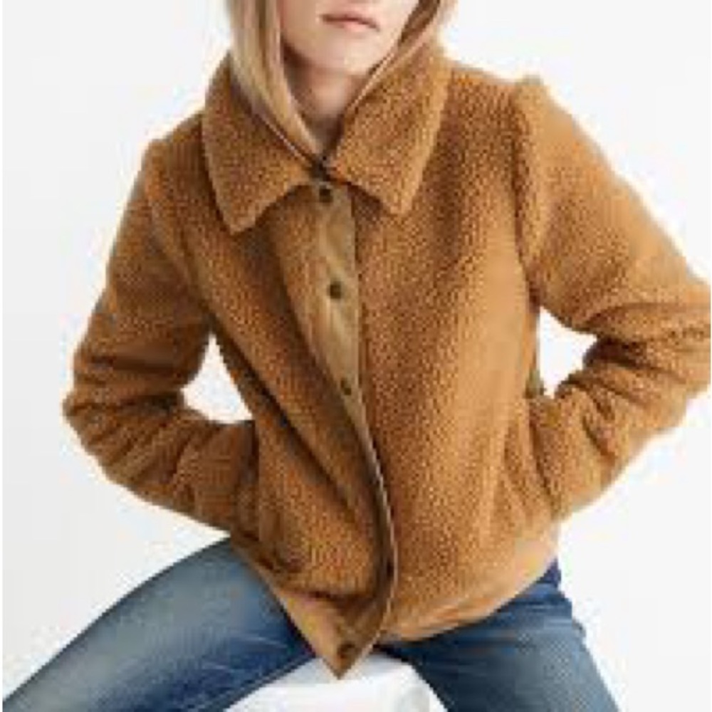 Madewell Portland Sherpa jacket. Size: L
